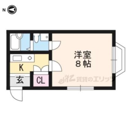 ハイツ石橋の物件間取画像